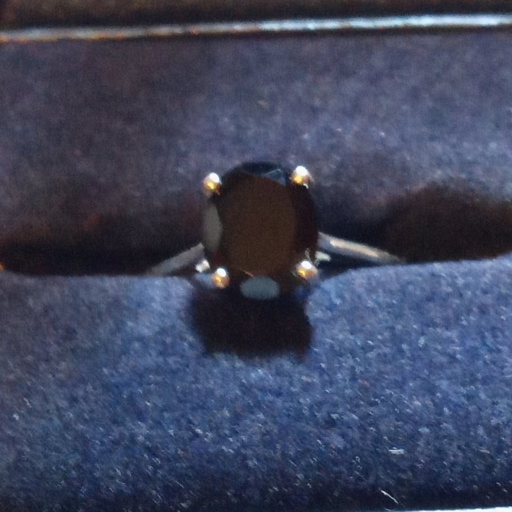 Black Spinel ring